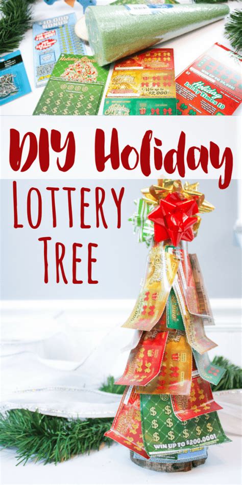 how to make a lottery ticket tree|How to Make a Lottery Ticket Tree with the NJ Lottery for the Holidays.